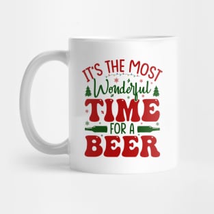 its the most wonderful time for a beer Mug